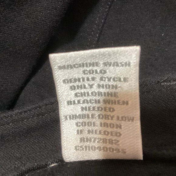 Fashion Bug Black Zip Pocket Petite Pants Size 18WP Business Casual Cotton Blend - Picture 9 of 9